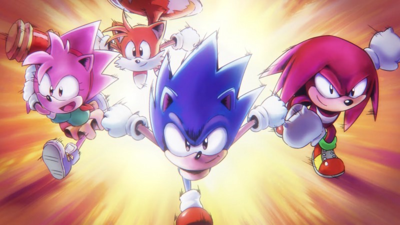 Sonic Superstars Opening animation movie cutscene sega sonic the hedgehog