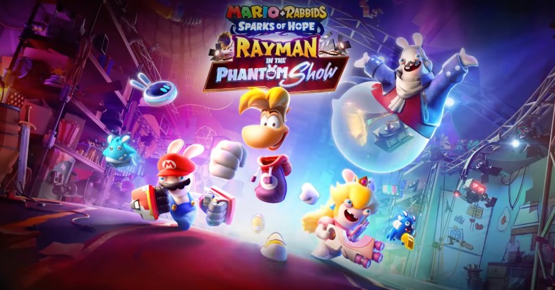 Mario + Rabbids Sparks of Hope DLC3 Rayman in the Phantom Show Reveal Trailer Gameplay Date
