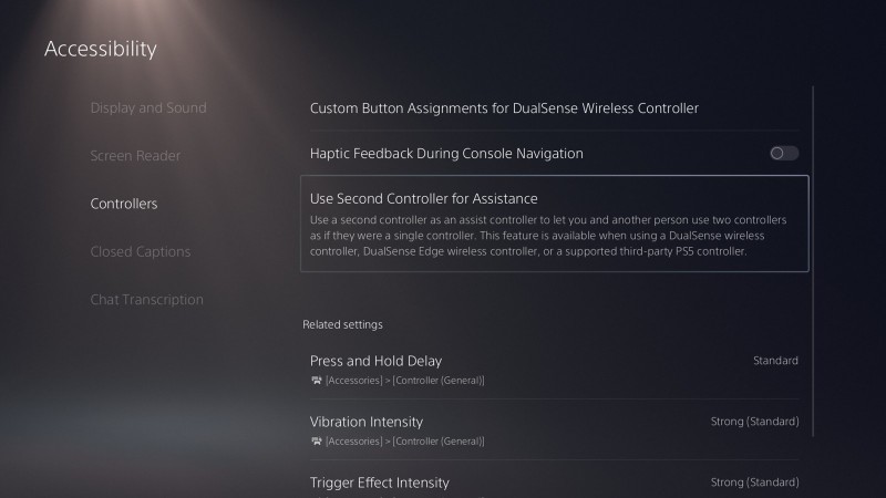 PlayStation 5 System Software Update Beta Dolby Atmos Accessibility