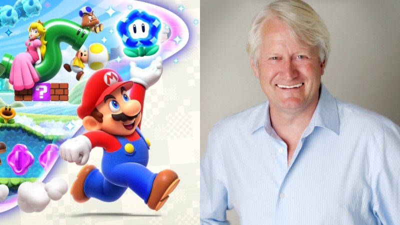Charles Martinet Shigeru Miyamoto Super Mario Bros. Wonder Nintendo Switch Ambassador Video