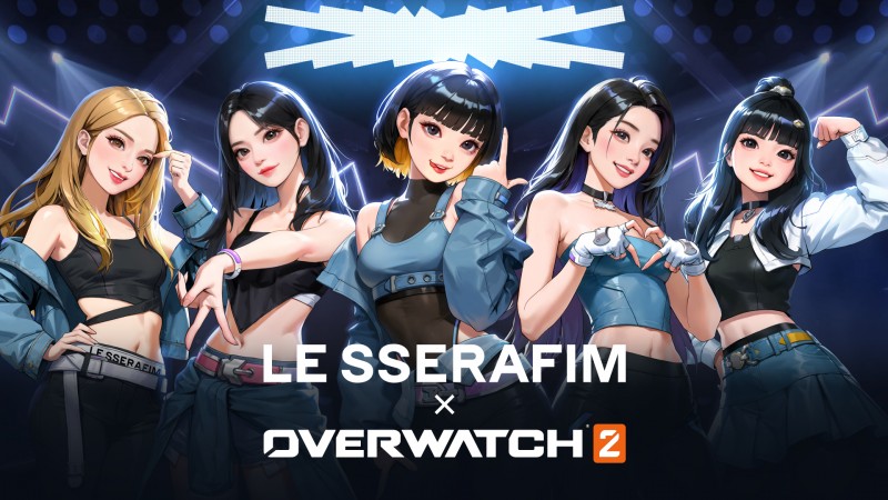 Overwatch 2 Le Sserafim K-Pop Music Video Collaboration Release Date