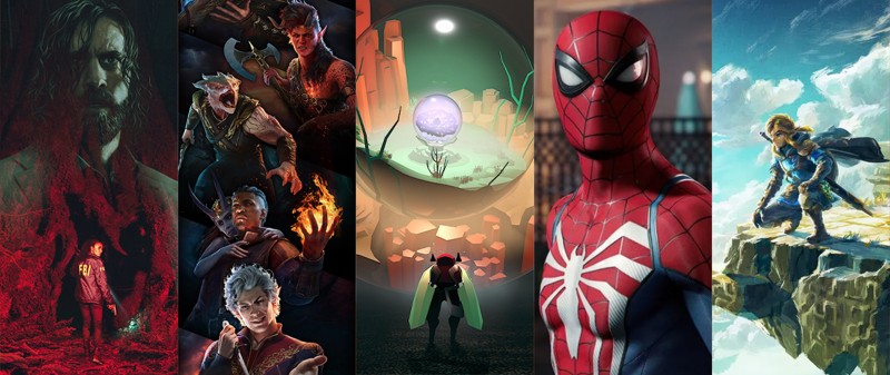 Dice Awards Nominations 27th Annual Finalists Marvel's Spider-Man 2 Tears of the Kingdom Alan Wake 2 Cocoon Baldur's Gate 3