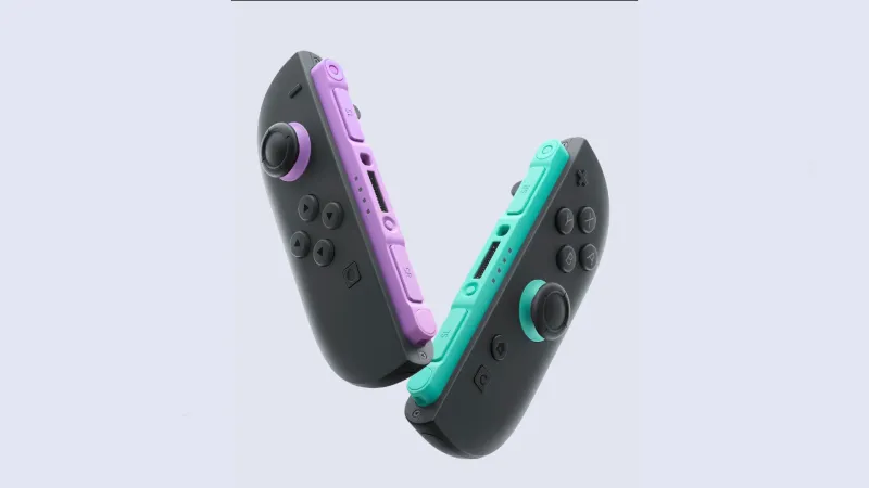 Nintendo Switch 2 Joy Con Purple Green February 12 Release Date